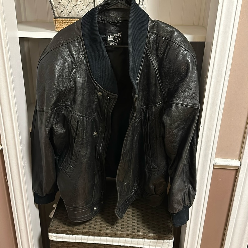 Men’s Tannery West Large Leather Jacket